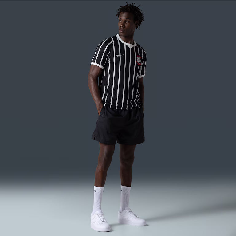 Camisa Corinthians II 2026/27 s/n Jogador Nike Masculina - Branco+Preto