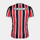 Camisa São Paulo II 2026/27 Jogador New Balance Masculina - Vermelho+Branco