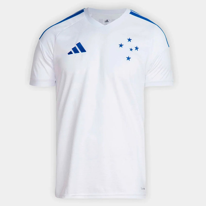 Camisa Cruzeiro II 2026/27 Torcedor Adidas Masculina - Branco+Azul