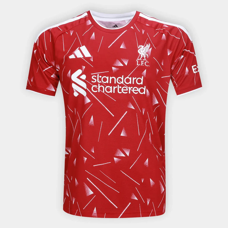 Camisa Liverpool Home 2026/27 Torcedor Adidas Masculina - Vermelho