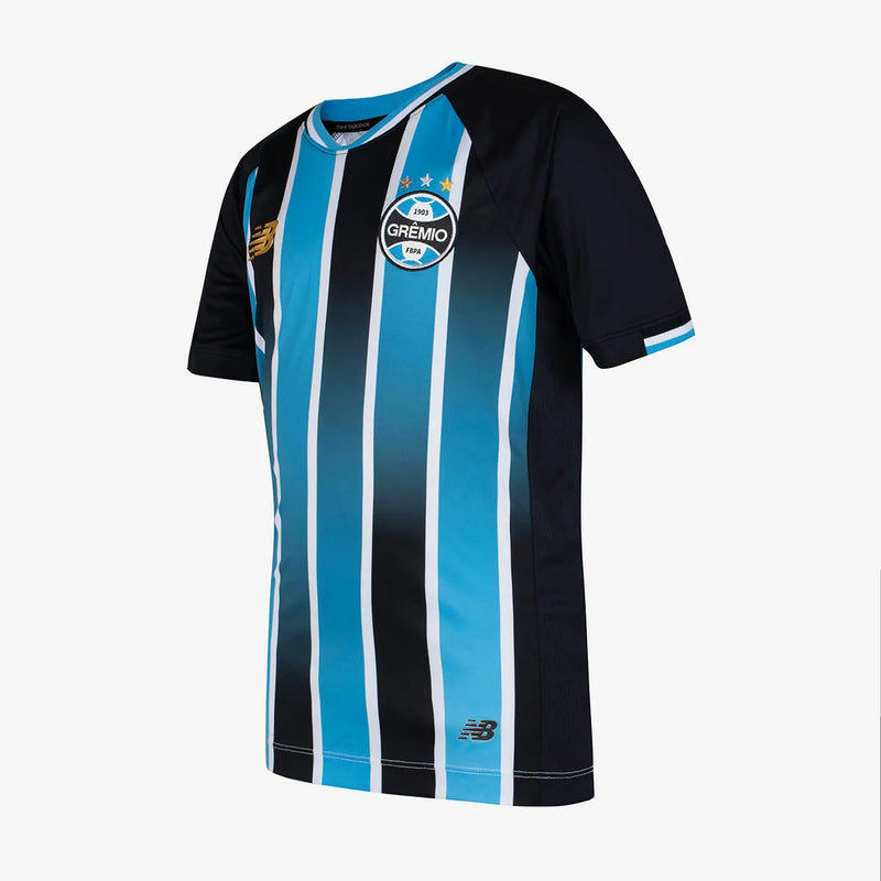 Kit Infantil Grêmio Home 2026/27 - Azul/Preto