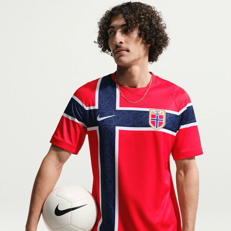 Camisa da Noruega I 26/27 Torcedor Nike Masculina