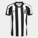 Camisa Santos II 2026/27 Torcedor Umbro Masculina - Branco+Preto