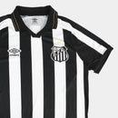 Camisa Santos II 2026/27 Torcedor Umbro Masculina - Branco+Preto