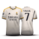 Camisa do Real Madrid 2023/24 15 UCL + Vini Jr