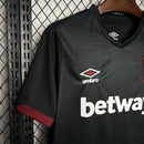Camisa do  West Ham Third 24/25  - Preta
