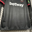 Camisa do  West Ham Third 24/25  - Preta