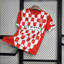 Camisa Girona I 24/25  Puma - Vermlha e Branco