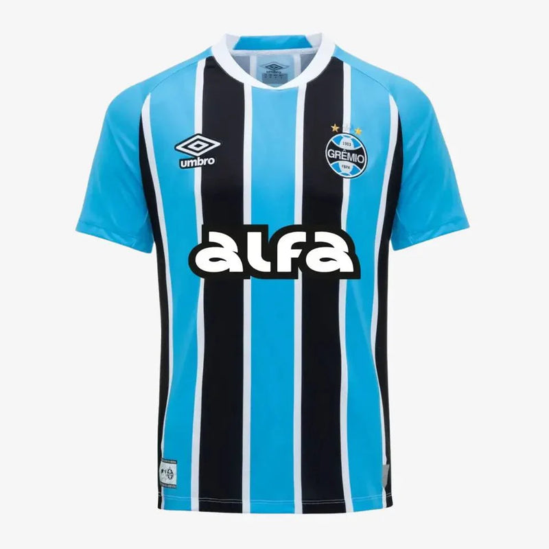 Camisa Masculina Umbro Gremio Oficial 24/25 Torcedor  (Com patrocinio)