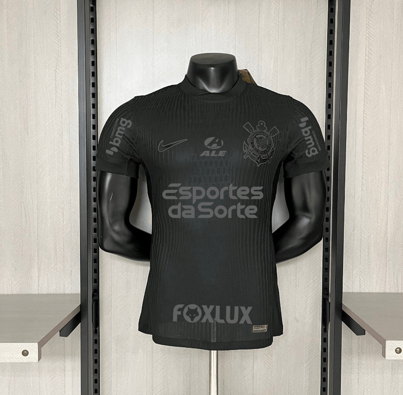 Camisa Nike Corinthians Fora 24/25 Modelo Jogador (Com todos patrocinadores)